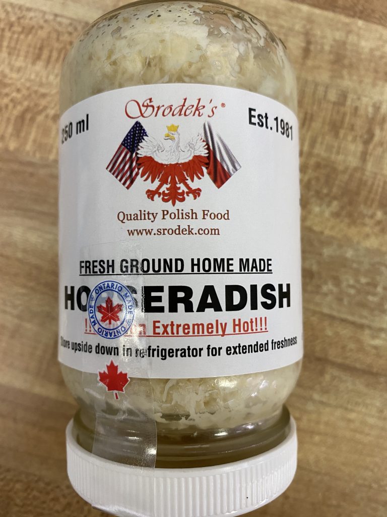 Srodek’s Fresh Ground Horseradish 250 ml