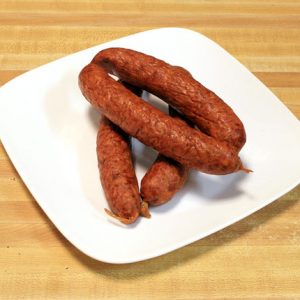 Bun size Pepper Jack Sausage - 10 piece package