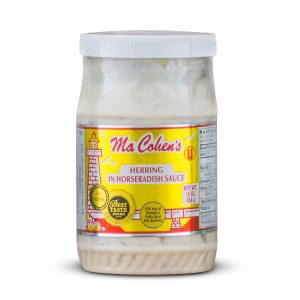 MaCohen's Herring in Horseradish Sauce-16oz Jar