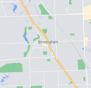 Birmingham map