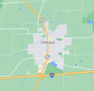 Chelsea map