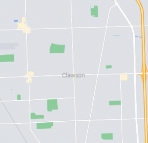 Clawson map