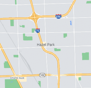 Hazel Park map