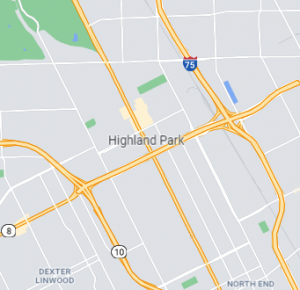 Highland Park map