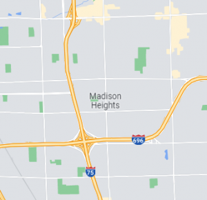 Madison Heights map