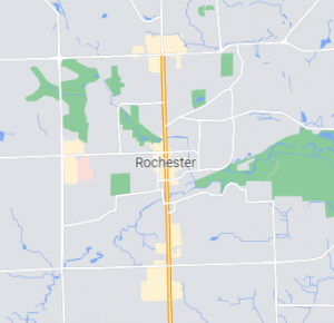 Rochester map