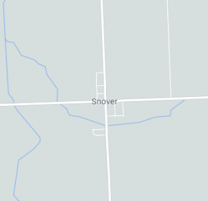 Snover map