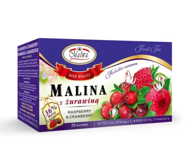 Malwa Raspberry and Cranberry tea