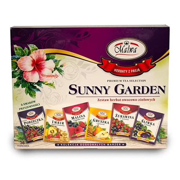 Malwa Brand - Sunny Garden Tea - 6 flavors of tea