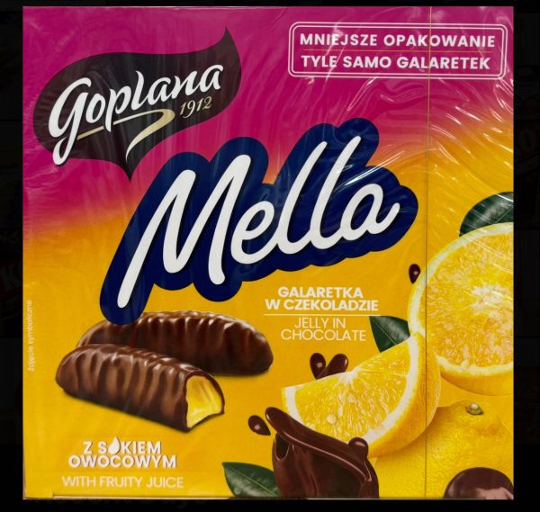 Mella- Orange Jelly in Chocolate
