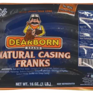 Dearborn Brand: Natural Casing Franks
