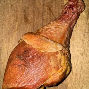 Homemade Smoked Turkey Leg